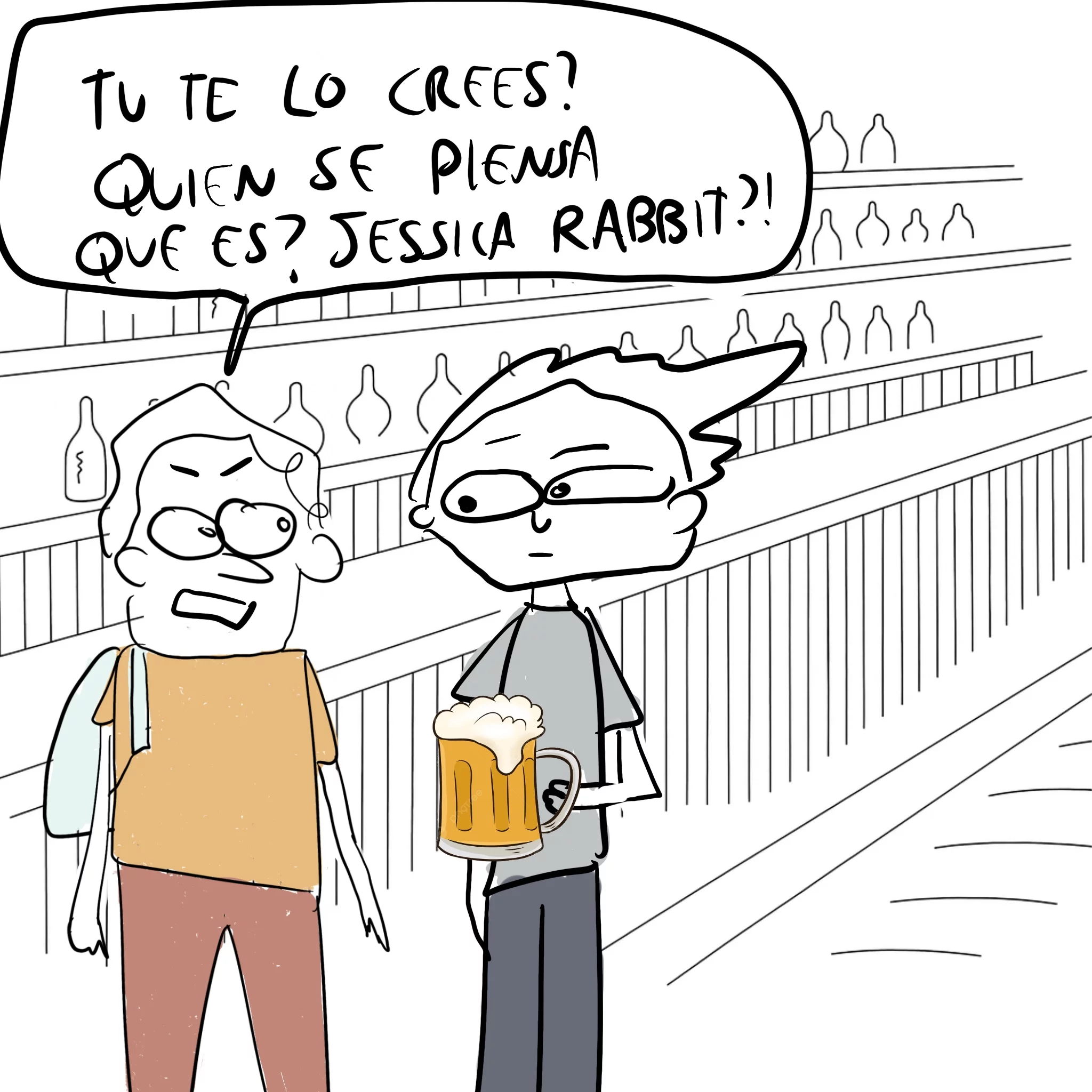un saludo